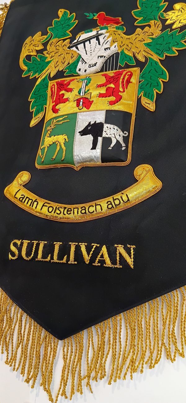 Medium Hand-Stitched Banner 16" x 22" inch - Image 2